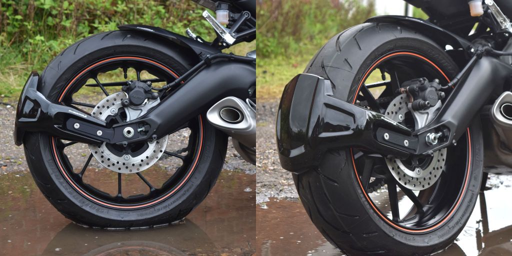 Pyramid Plastics : MT09 Spray Guard - MT-09 - Sonstiges Zubehör - Yamaha  MT-09 Forum