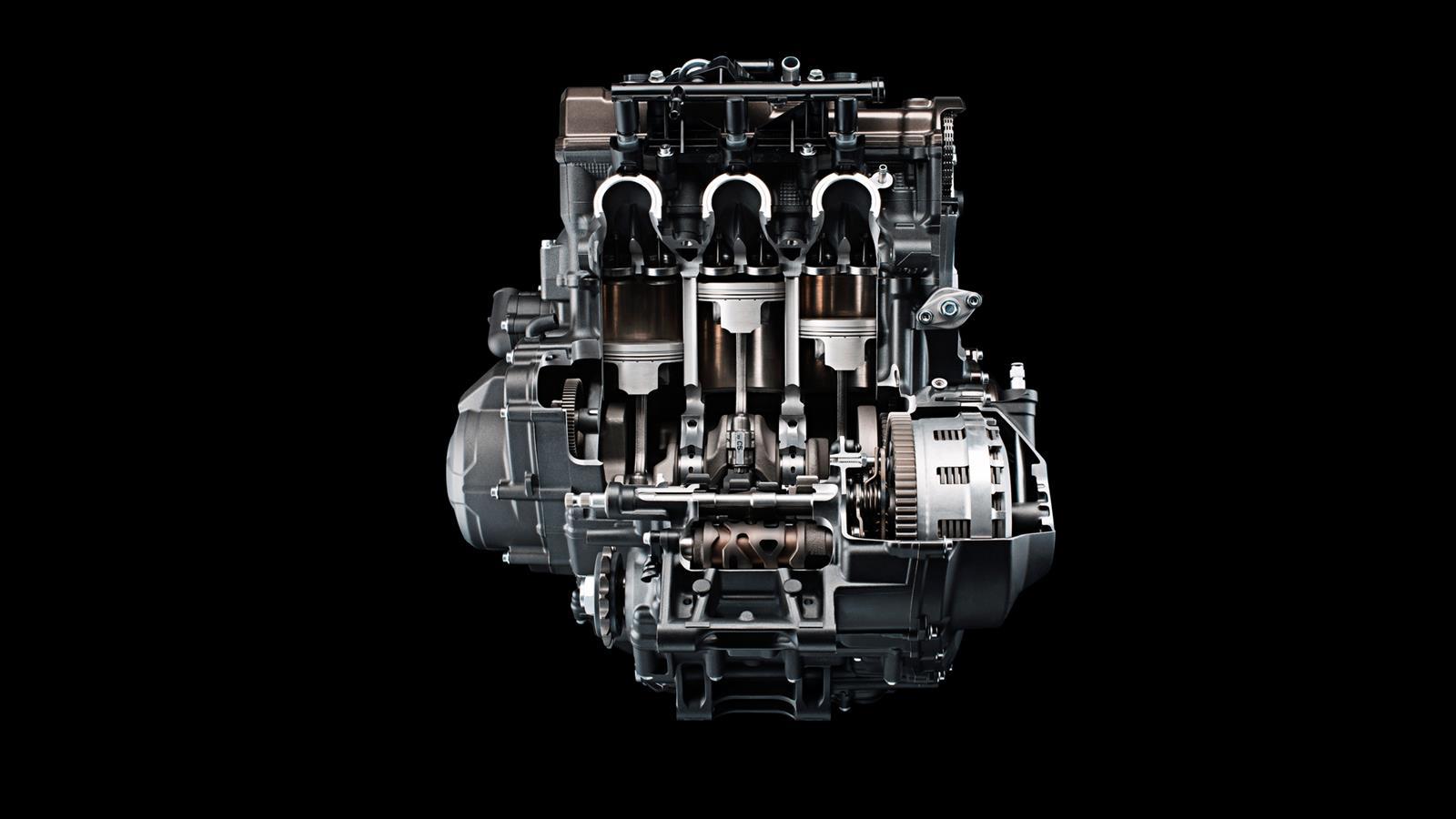 Yamaha MT 09 2014 Motor