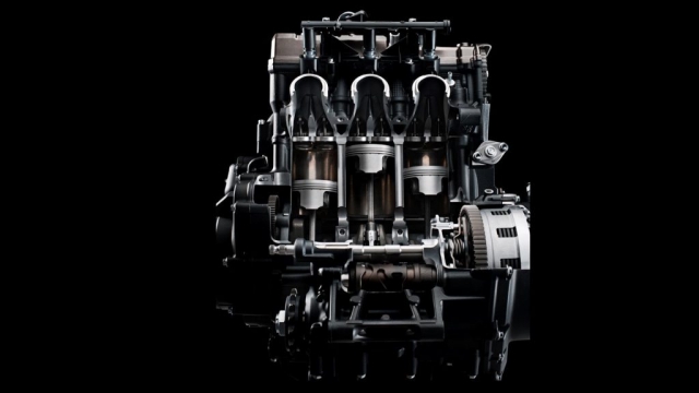 Yamaha MT 09 2014 Motor
